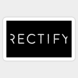 Rectify Sticker